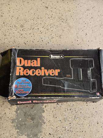 dual receiver for trailer and bike rack. 1