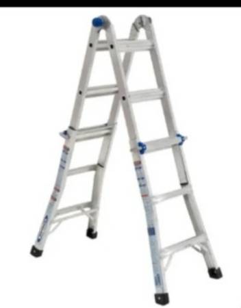 Werner 13' IA type 14' reach multi-position ladder 1