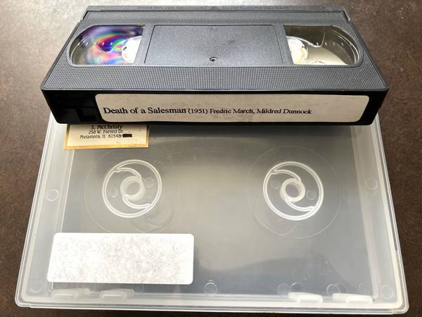 Death of a Salesman (1951) Oscar nominated Public Domain VHS dub 1