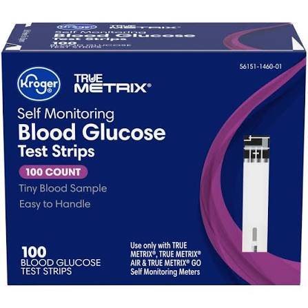 NEW 2 True Metrix® Self Monitoring Blood Glucose Test Strips 1