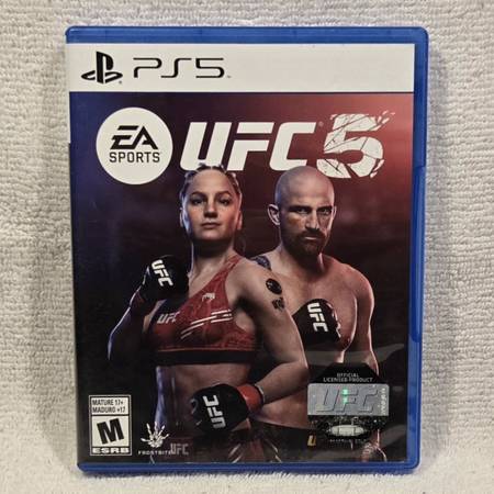 UFC 5 (2023 PS5) FIGHT ULTIMATE FIGHTING CHAMPIONSHIP SONY PLAYSTATION PS VIDEO  1