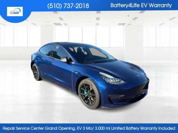 2019 Tesla Model 3 Long Range Sedan 4D 1