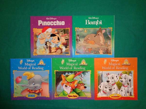 Disney Magical World of Reading Books 1