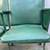 DETROIT RED WINGS Hockey Olympia Stadium Green Leather 2 Chair Seats 4 thumbnail