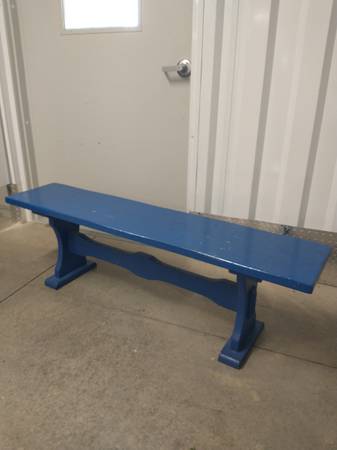 Solid wood bench 1