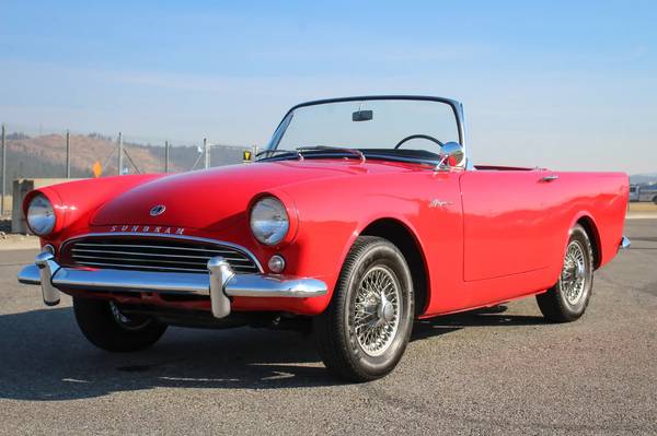1961 Sunbeam Alpine convertible 4spd - $28,000 (Tacoma)63624427756673121