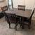 Dining Table and 4 Chairs 1 thumbnail