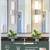2-Light Chrome Bathroom Vanity Light Fixtures, Milk Glass Shades 2-light modern  3 thumbnail