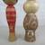 Japanese Pair Of Kokeshi Vintage Wooden Hand Crafted Dolls Signed 4 thumbnail
