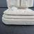 Saint Francois De Sales Vintage Alabaster Cast Statue 9 1/4" Tall 4 thumbnail