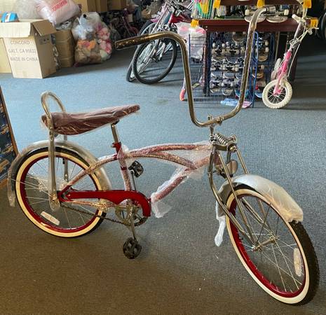 20” red / low rider / lowrider / bicycle / bike / bicycles / bikes 1