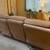 Brown swade couch 3 thumbnail