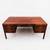 Restored 1950s Danish Rosewood Executive Desk by Ole Wanscher 2 thumbnail