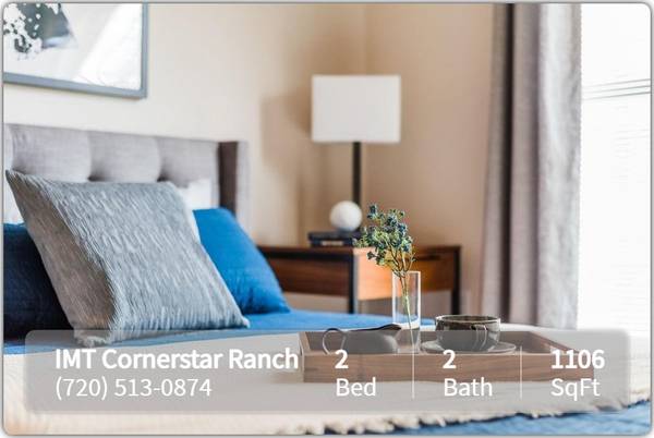 $1,840 / 2 hab - 1106 pies² - ¡Disfruta de la comodidad de tu nuevo apartamento de 2 habitaciones / 2 baños! ¡Lavadora/secadora incluidas! (Aurora - South Cherry Creek State Park)63844741410817120