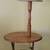 Antique Style Oak Magazine Rack with Light 1 thumbnail