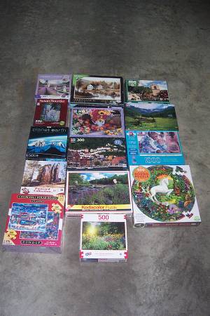 Jigsaw Puzzles - All complete, no pieces missing 1
