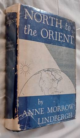 Charles Lindbergh antique book Anne North to the Orient 1935 1