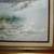 Framed Oil Painting Seashore Beach w/ Birds in Flight 31" x 27" H 3 thumbnail