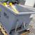 Self Dumping Forklift Hopper, 1 Cu. Yd., 4000 Lbs, Gray 5 thumbnail