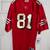 Terrell Owens San Francisco 49ers NFL Mitchell and Ness On-Field  Red 1 thumbnail