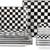 NEW Checker 16-piece Square Dinnerware Set for 4 with Side Dishes 3 thumbnail