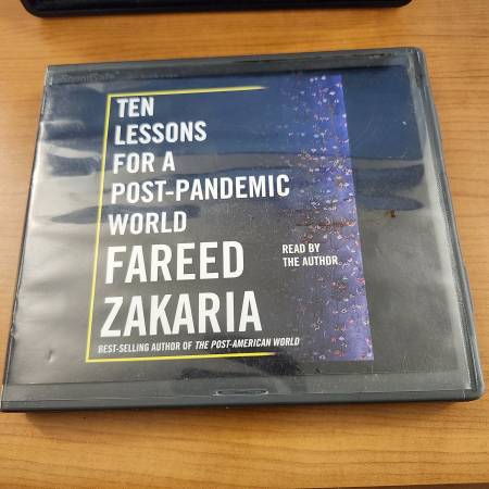 Ten Lessons For A Post Pandemic World F. Zakaria Audio CD book CD, una 1