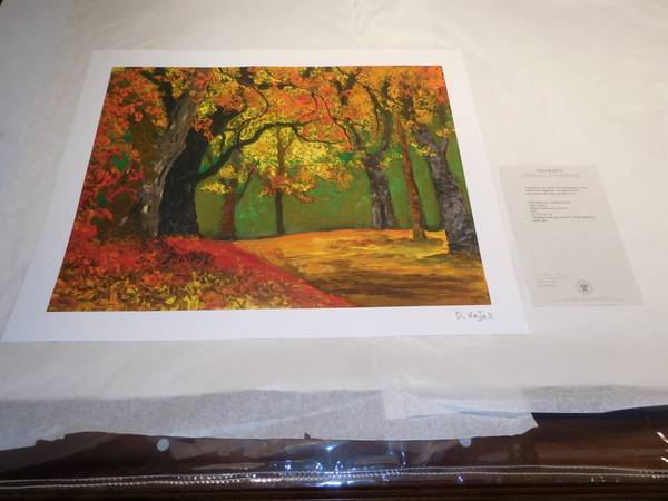 ART - Unframed Lithograph "Nature's Sanctuary" by David Najar 1