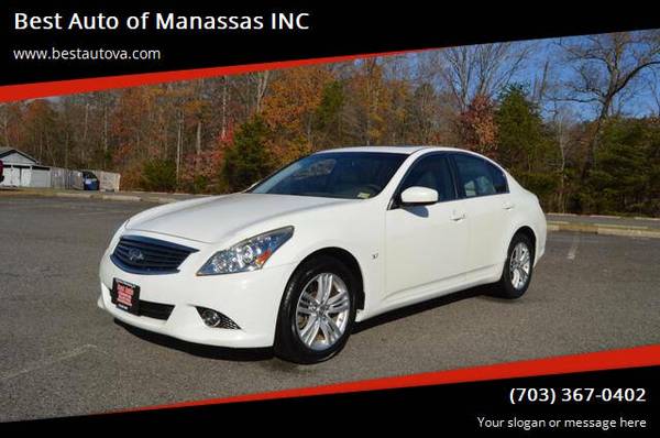 2015 Infiniti Q40 AWD LOW MILES - $10,999 (MANASSAS)63616327867267120