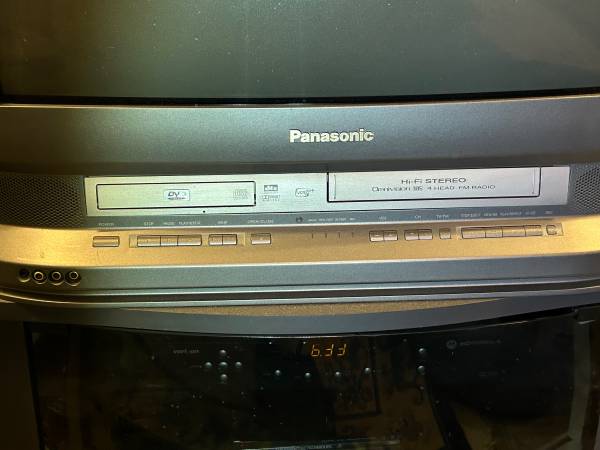 Panasonic Triple Play Omnivision con soporte - $200 (Langhorne)63471098962049121