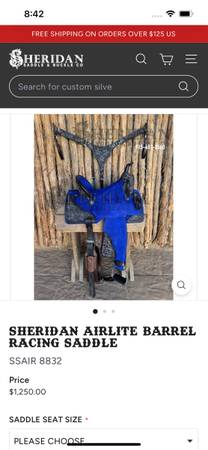 Basically NEW 14.5”  Barrel saddle 1