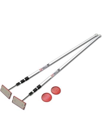 Zip Wall 12 SLP2 12-Foot Spring-Loaded Poles for Dust Barriers 2 poles 1