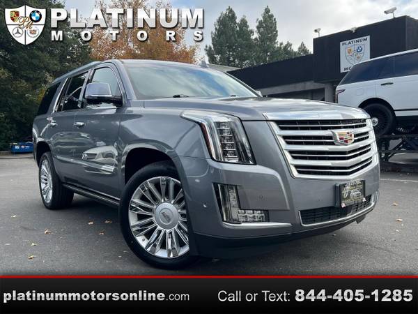 2019 Cadillac Escalade Platinum 4WD ~ Must See ~ Carfax ~ We Finance ! 1
