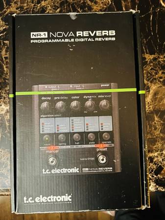 t.c. Electronic NR-1 NOVA REVERB - musical instruments - by owner