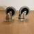 4 Waxman 3-inch heavy-duty TPR casters, 2 with brakes 3 thumbnail