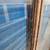 35.75 x 79" 1920s antique solid wood Arts & Crafts DOOR 9 panels Glass 9 thumbnail