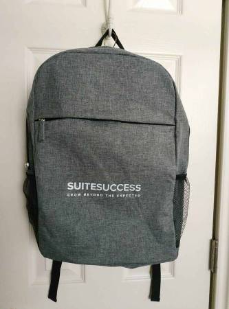 Grey Backpack 1