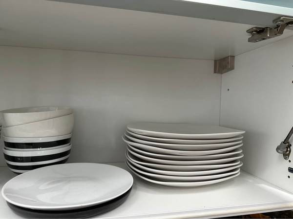 Complete Dish & Glassware Set — Full kitchen lot, mixed brands 1