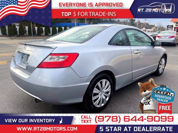 2010 Honda Civic Cpe LX - $6,995 (RT 28 MOTORS)63482321773699124