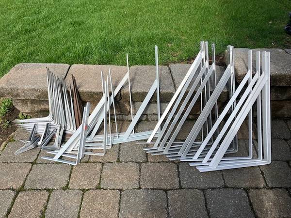 39 Heavy Duty Wall Shelf Bracket - $70all (Sizes listed) 1