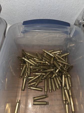 Empty brass for reloading 1