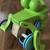 Melissa & Doug First Play Frolicking Frog Wooden Pull Toy 3 thumbnail