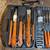 Like new mini camping bbq tool set in plastic case 1 thumbnail