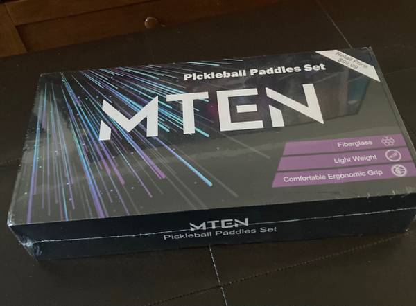 BRAND NEW & SEALED MTEN PICKLEBALL PADDLES SET 1