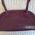Purple Leather Purse Monsac Bag Handbag 2 thumbnail