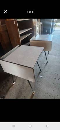 Tables with folding area. 1