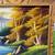 Signed Mid Century Waterfall Mountain Landscape Painting on Velvet 4 thumbnail
