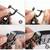 New: Mercedes-Benz Logo Black Weave Leather Keychain 3 thumbnail