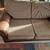 Elegant Full-Grain Chestnut Brown Leather & Fabric Sofa Set – 2 Set 2 thumbnail