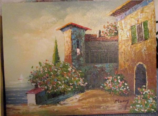 oil painting original by Markey 1
