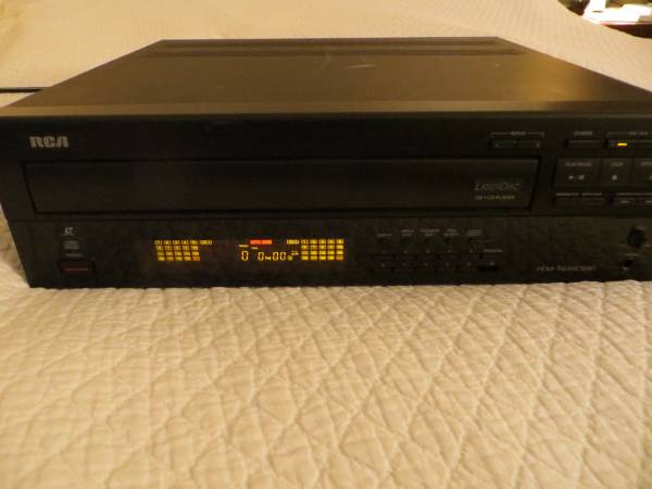 Laserdisc Player RCA LDR 600 Laser Disc CD Fully Tested WORKS! Pioneer 1